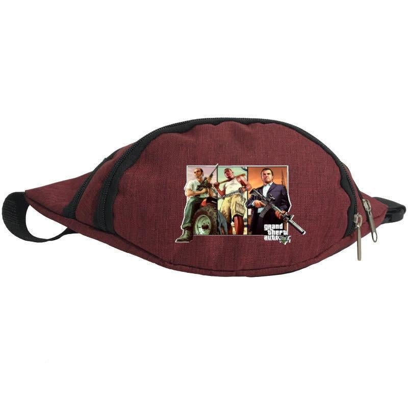 Поясная сумка-бананка Cappuchino toys GTA 002 Красный (1404954883) Поясная сумка-бананка Cappuchino toys GTA 002 Красный (1404954883)