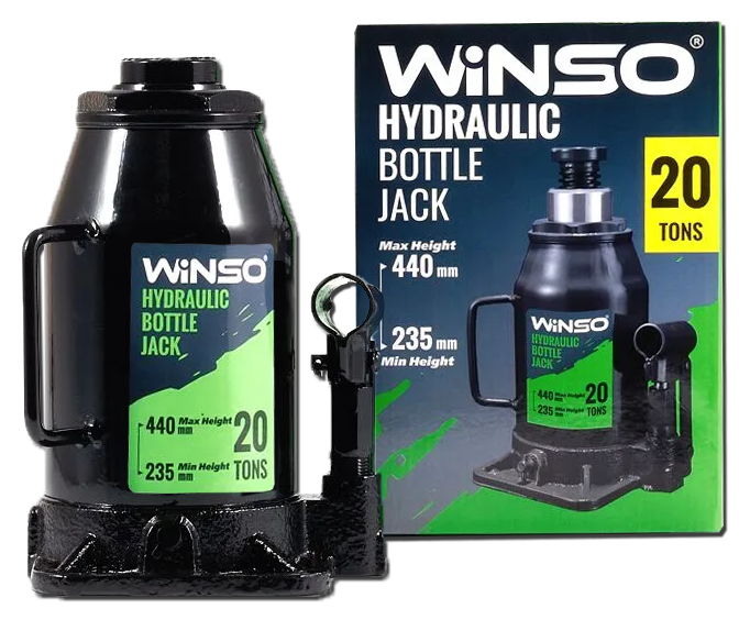 Домкрат гидравлический WINSO 20 т 235-440 мм (170220)