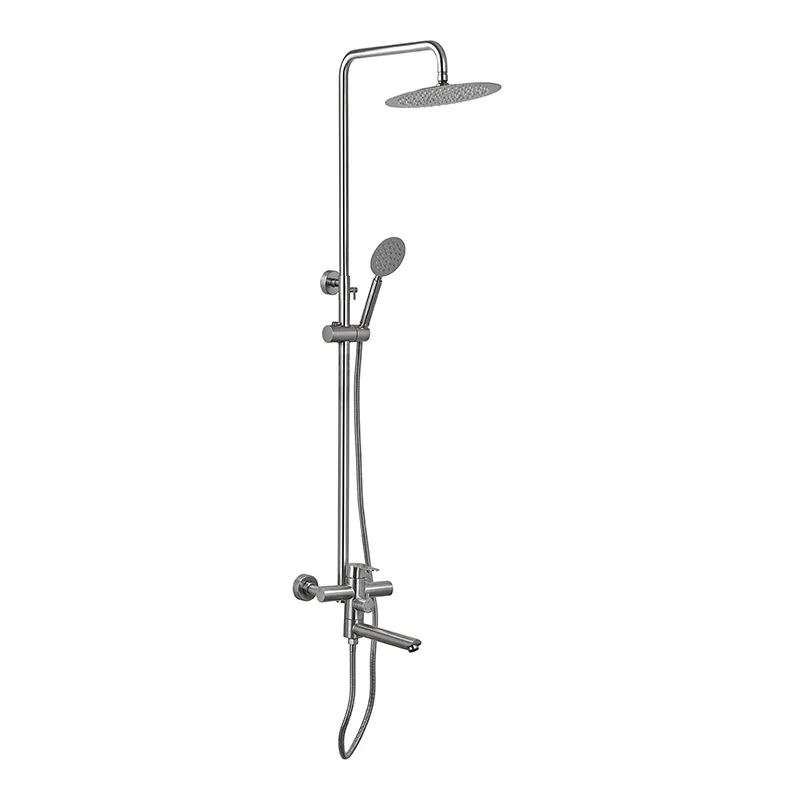 Душова колона зі змішувачем MIXXUS DAX-007-J з неіржавіючої сталі SUS304 (MI6075) Душова колона зі змішувачем MIXXUS DAX-007-J з неіржавіючої сталі SUS304 (MI6075)