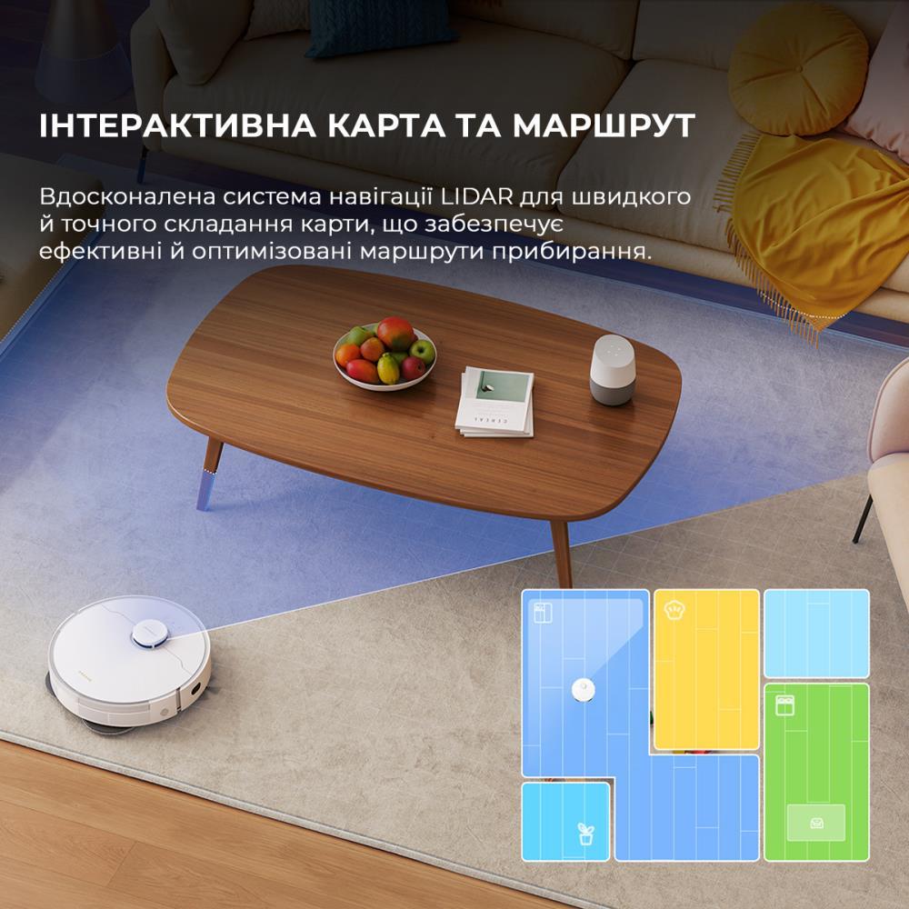 Робот-пылесос DREAME L10s Pro Gen2 RLL42SDA White - фото 6