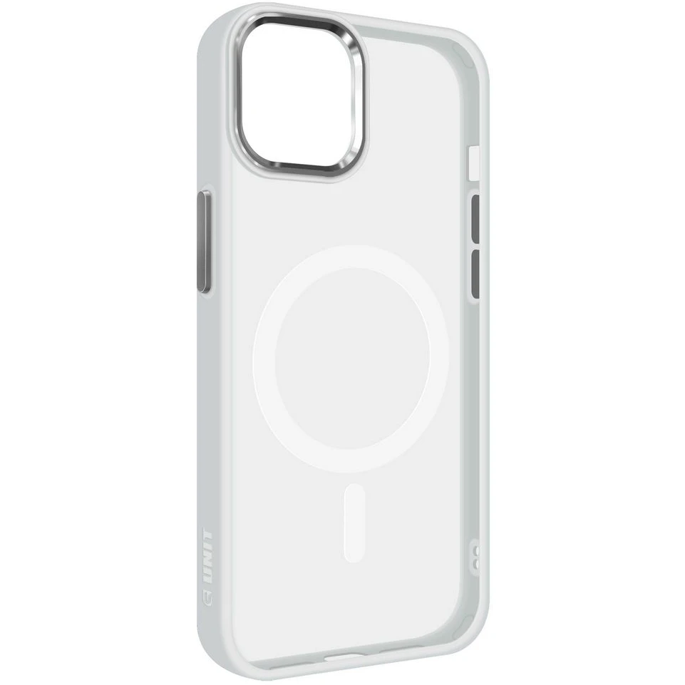 Чохол-накладка ArmorStandart Unit MagSafe for iPhone 12/12 Pro Matte Clear Silver (ARM70444)