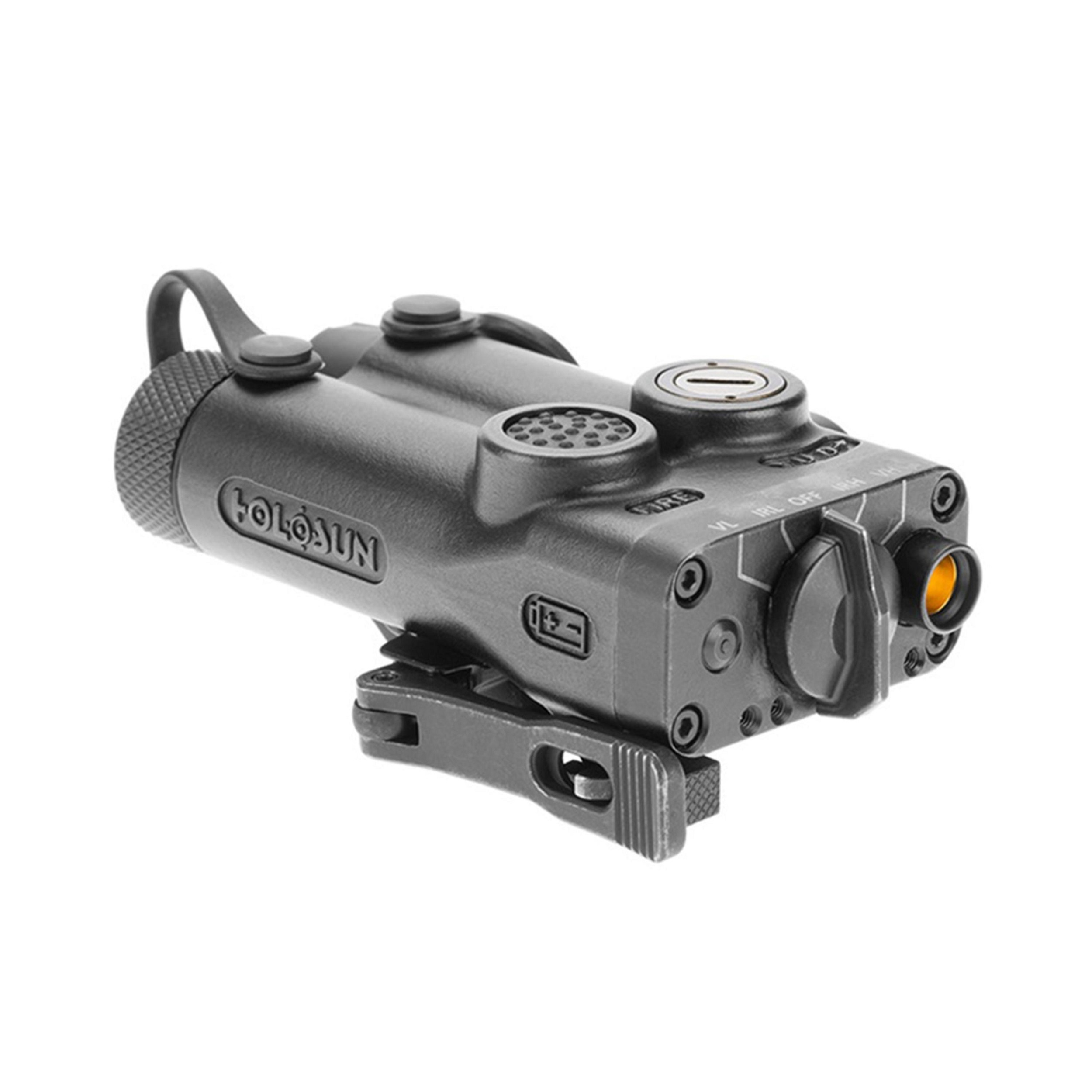 Цілеуказатель лазерний Holosun IPX8 830 нм зелений/інфрачервоний випромінювач IIIa Black (LE221G)