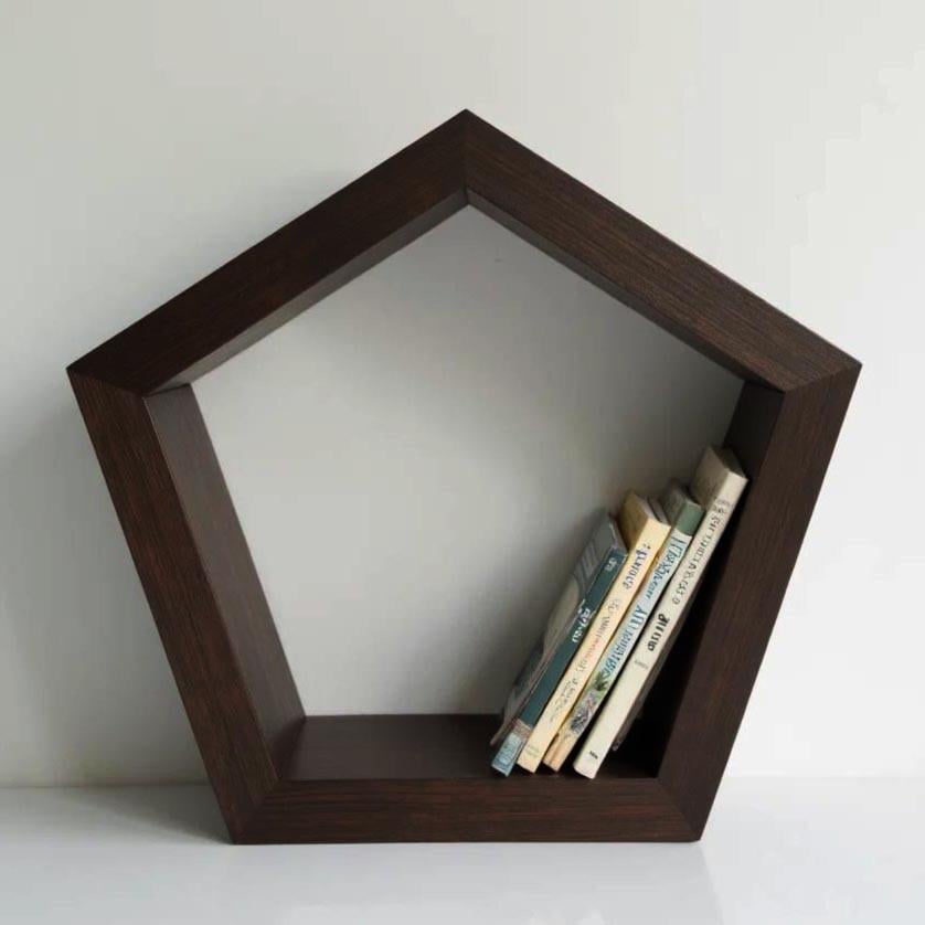 Полка книжная настольная из дерева Лаубах Капучино (КПА-026109)