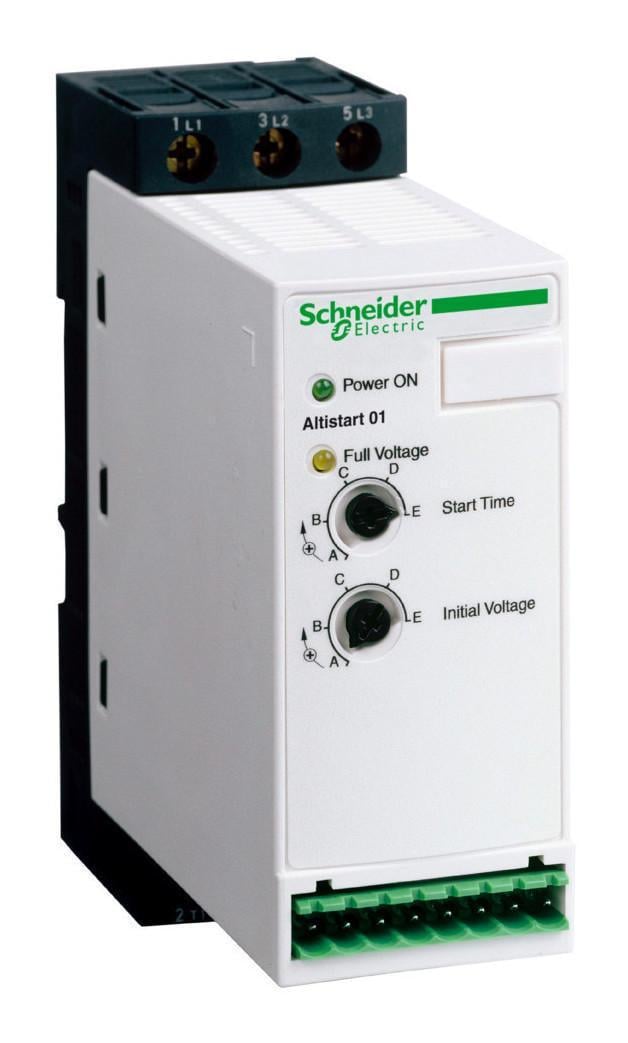 Устройство плавного пуска Schneider Electric ATS01 1Ф 25А 11 кВт 480 В (ATS01N125FT)