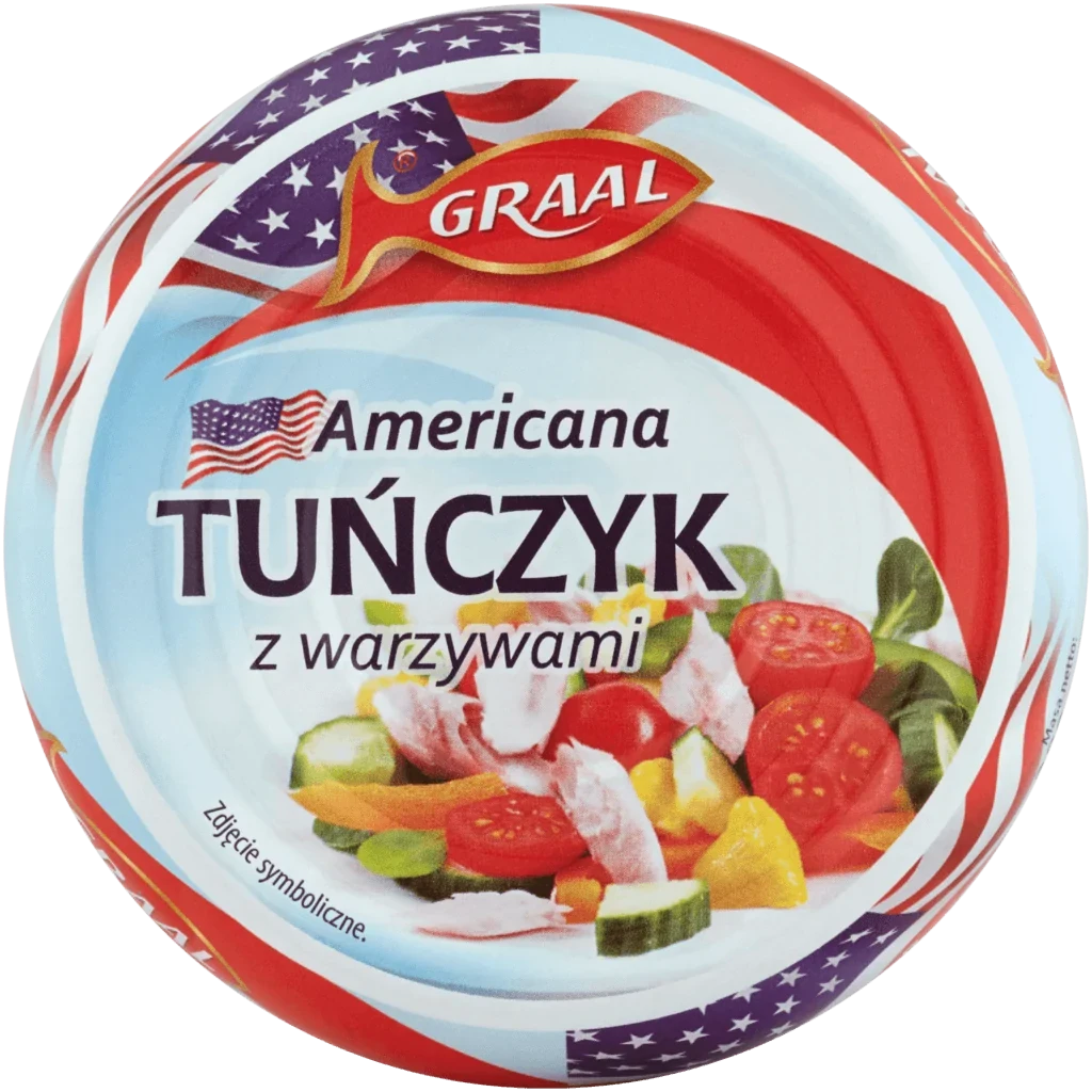 Тунец Graal Americana Tunczyk z warzywami с овощами 280 г