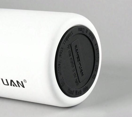 Термос із нержавіючої сталі KANGZYUAN з подвійною стінкою вакуумний 700 мл градієнт Чорний (2456514563) - фото 11 Термос із нержавіючої сталі KANGZYUAN з подвійною стінкою вакуумний 700 мл градієнт Чорний (2456514563) - фото 11