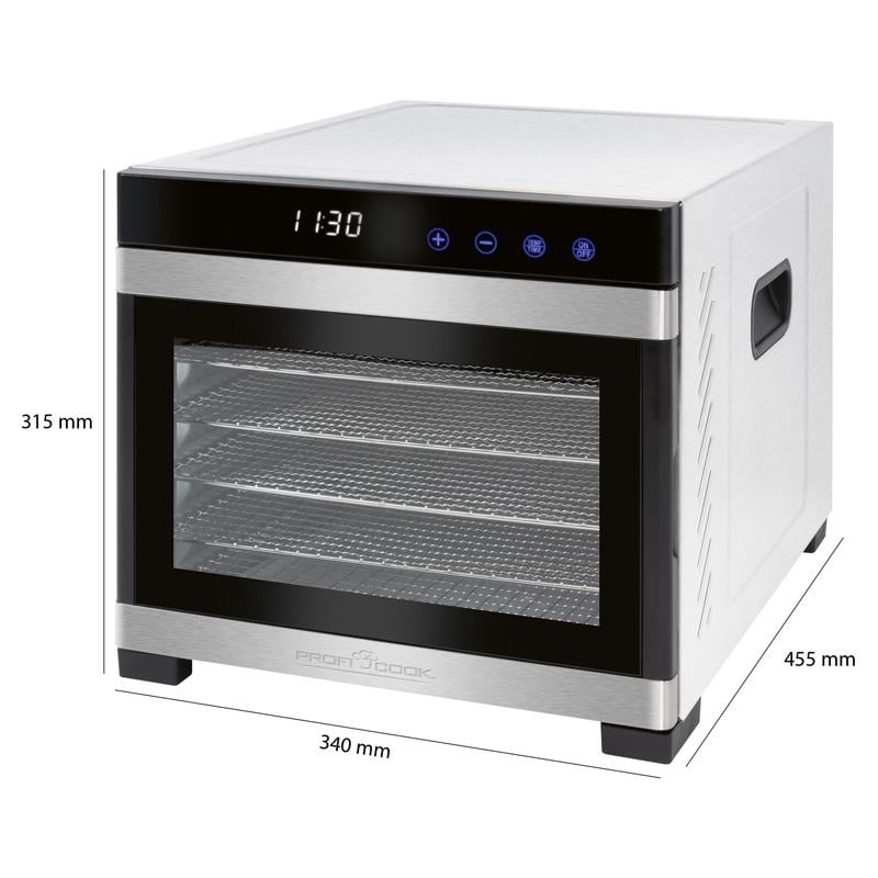 Сушарка для овочів та фруктів Profi Cook PC-DR 1218 (408392) - фото 2