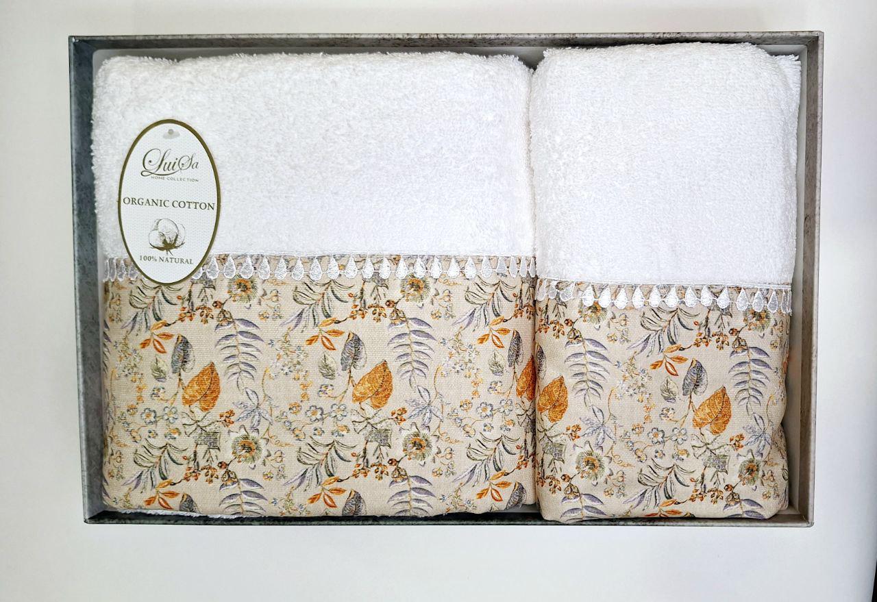 Набор полотенец для ванной Luisa Organic Cotton Оранжевый (0751) Набор полотенец для ванной Luisa Organic Cotton Оранжевый (0751)
