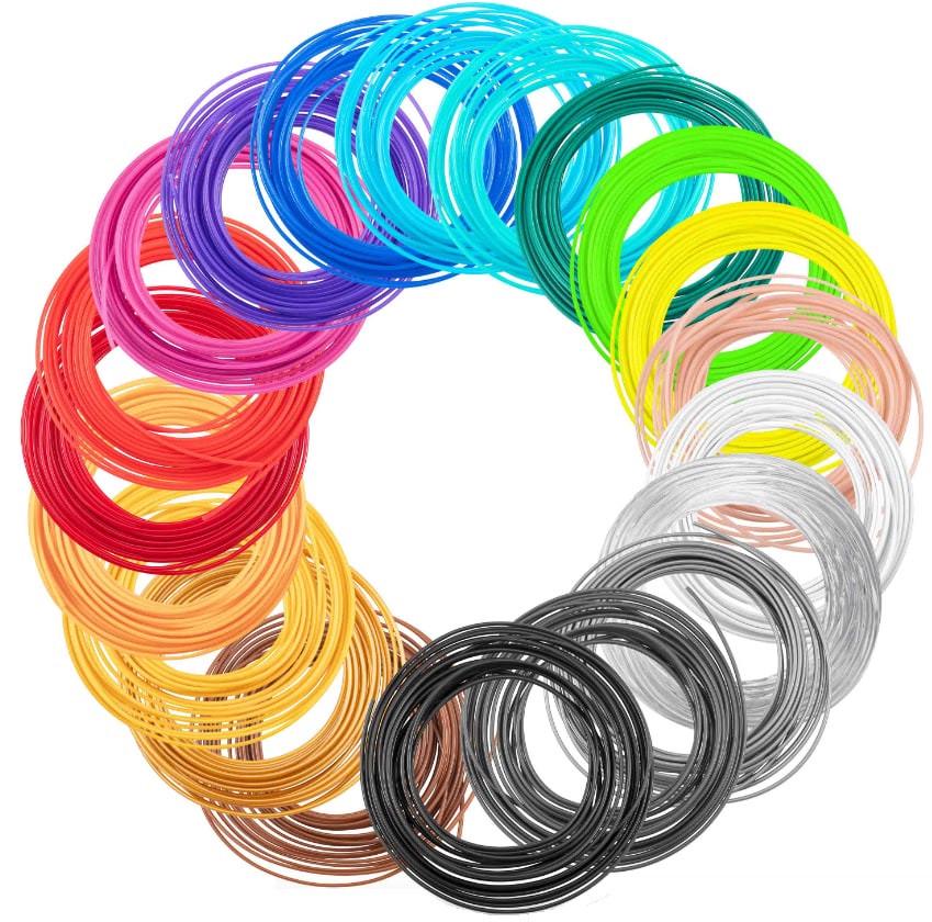 Стержни для 3D ручки 2E PLA 1,75 мм 5 м 20 шт. (iz16643)