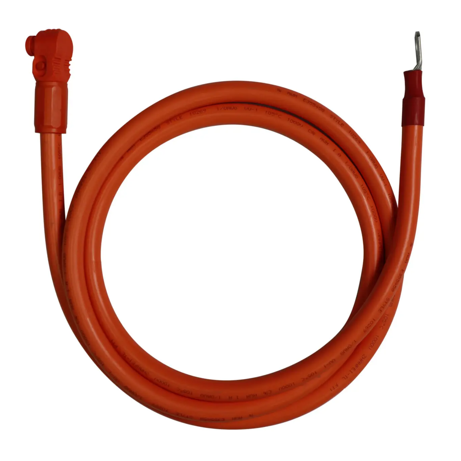 Кабель питания аккумулятора Pytes UL 10269 4AWG 2 м Exconn 120A Positive Orange (34618475) Кабель питания аккумулятора Pytes UL 10269 4AWG 2 м Exconn 120A Positive Orange (34618475)