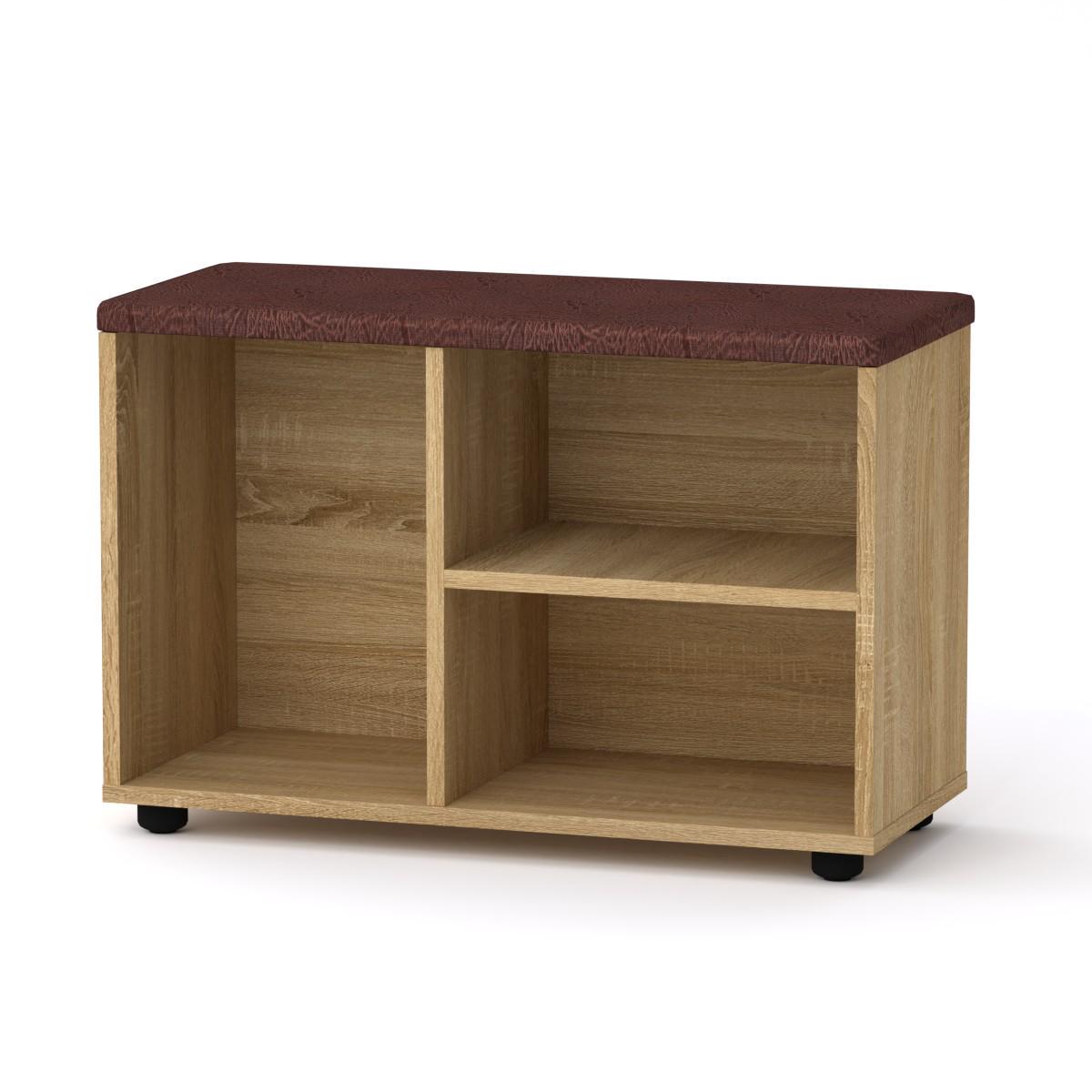 Тумба для взуття Компаніт ТО-18 Дуб сонома (11026841) - фото 1 Тумба для взуття Компаніт ТО-18 Дуб сонома (11026841) - фото 1
