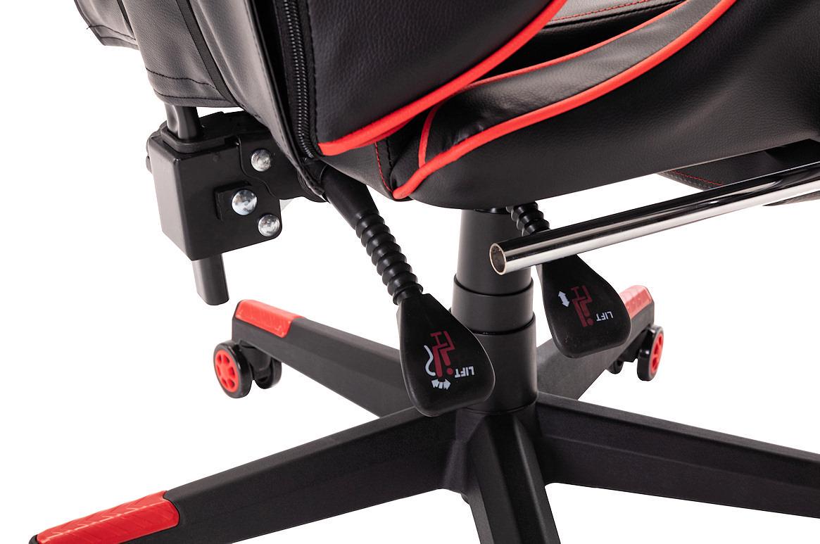 Крісло комп'ютерне Infini № 16 Чорний/Червоний (9910185) - фото 7 Крісло комп'ютерне Infini № 16 Чорний/Червоний (9910185) - фото 7