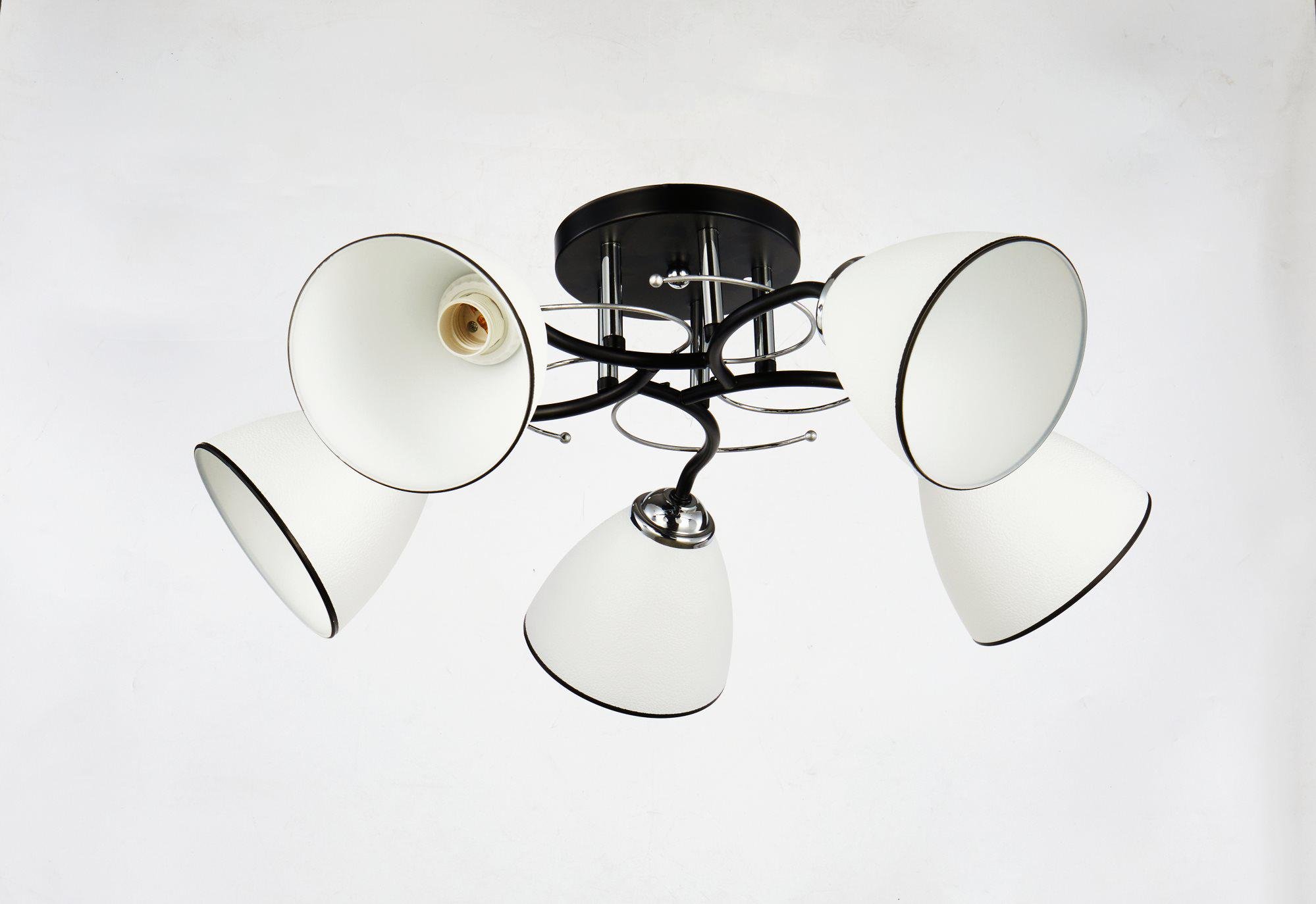 Люстра декоративная Interees V 6224-5 BK+CR (000046152)