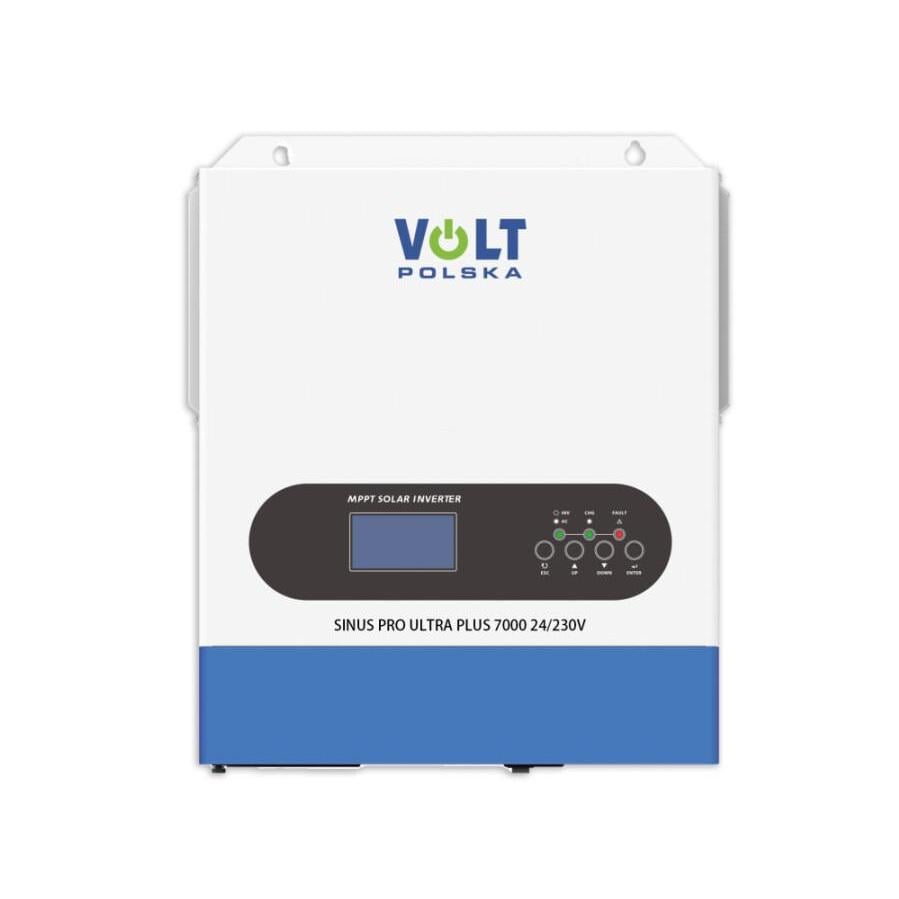 Гибридный солнечный инвертор Volt Polska SINUS PRO ULTRA PLUS 7000 3500W/24V (37339228) Гибридный солнечный инвертор Volt Polska SINUS PRO ULTRA PLUS 7000 3500W/24V (37339228)