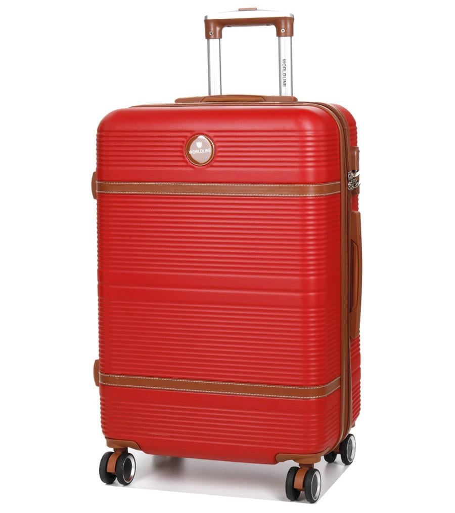 Чемодан средний ABS-пластик AIRTEX Worldline 629 M 67х45х27 см 74 л Красный Чемодан средний ABS-пластик AIRTEX Worldline 629 M 67х45х27 см 74 л Красный