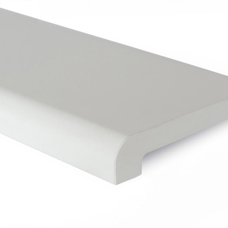 Подоконник Alber Standart закругленный капинос 450 мм Белый матовый (ASWHS-450) - фото 2