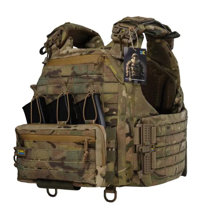 Плитоноска Warmor Gen6 Органайзер комбинирований под 3 магазина Мультикам