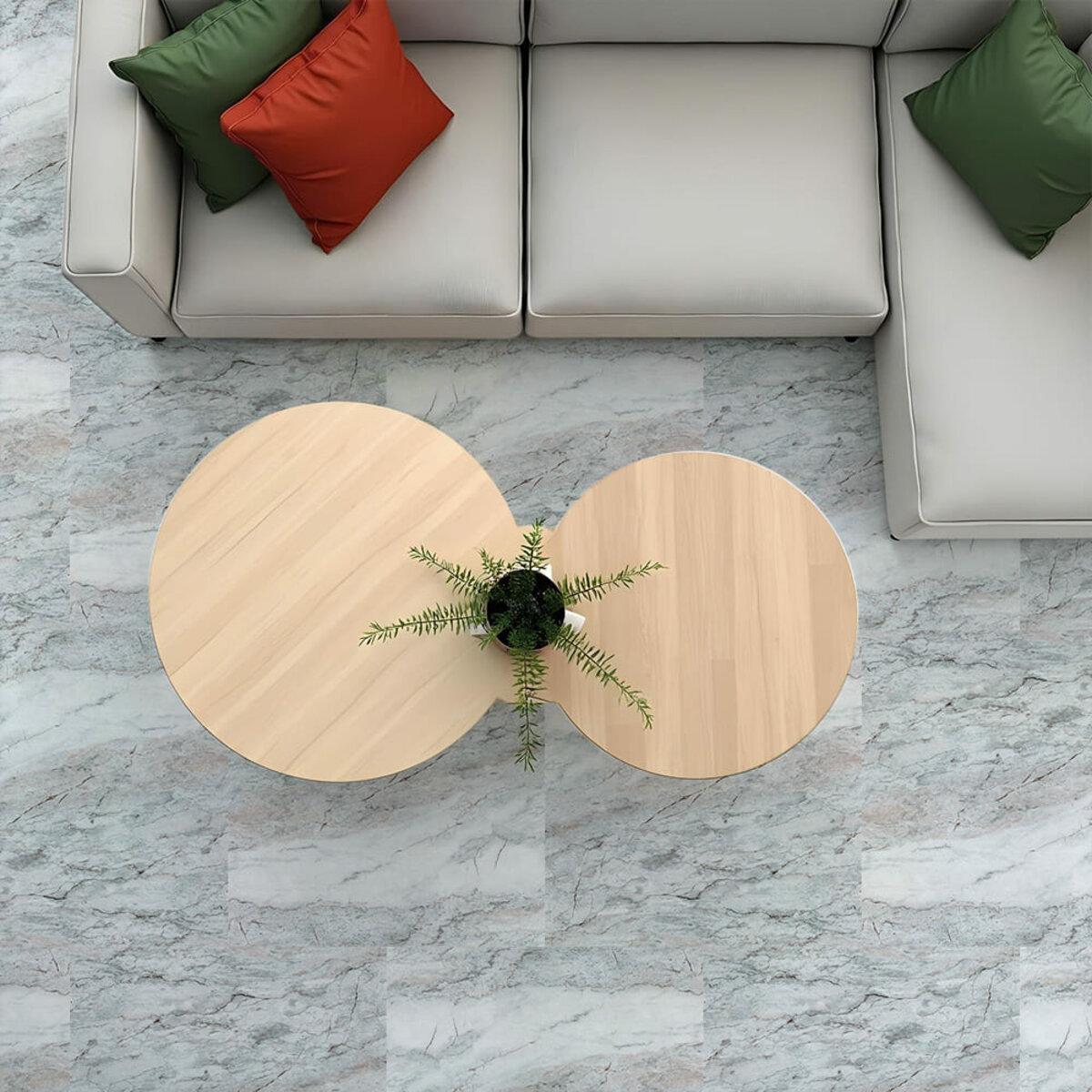 Плитка LVT самоклеющаяся 457x457x1,5 мм D (3DPanda-2465) - фото 2