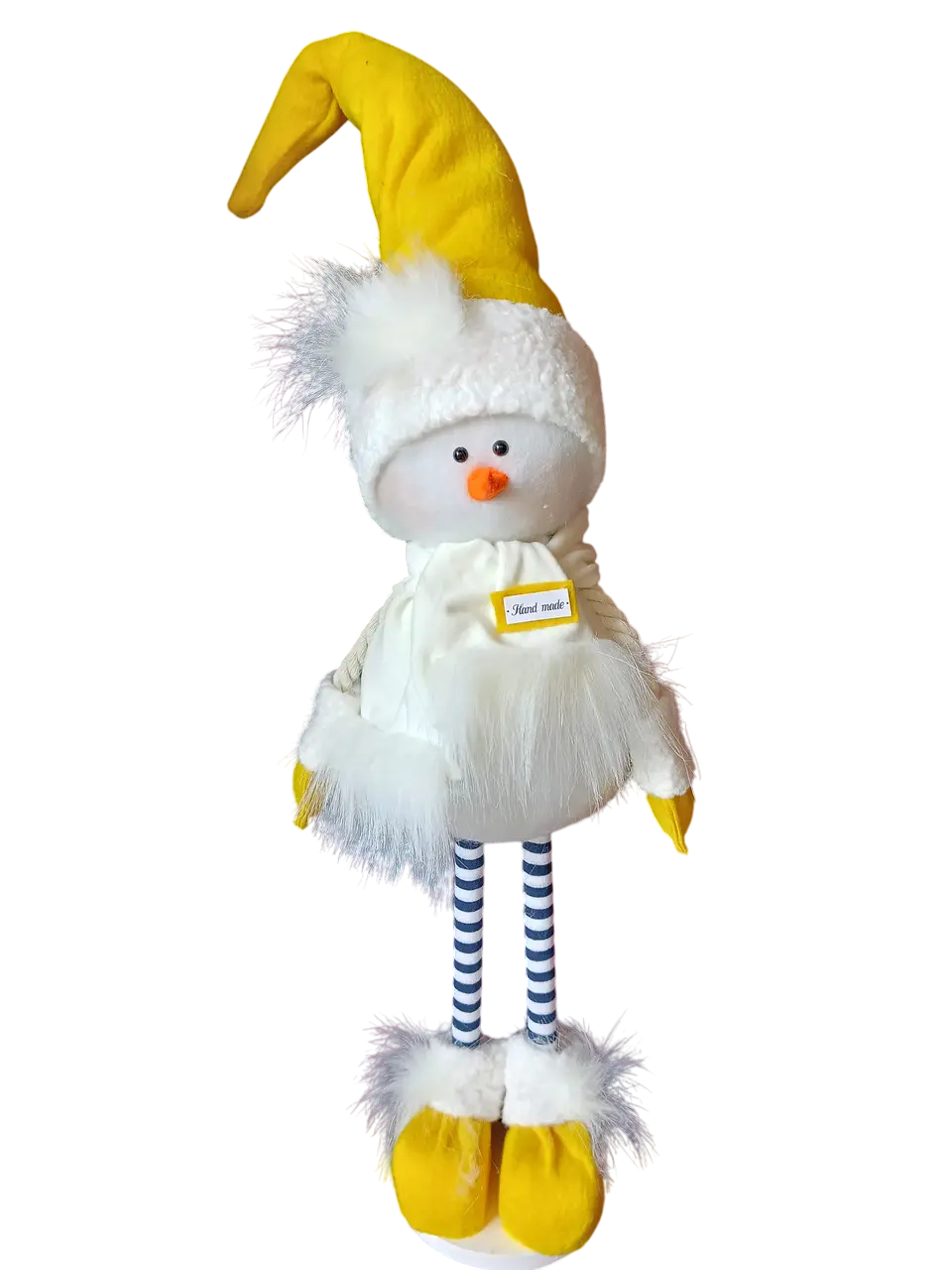 Рождественский гном Скандинавский Снеговик на деревянной подставке 75 см Белый (147-41-Гном №13) Рождественский гном Скандинавский Снеговик на деревянной подставке 75 см Белый (147-41-Гном №13)