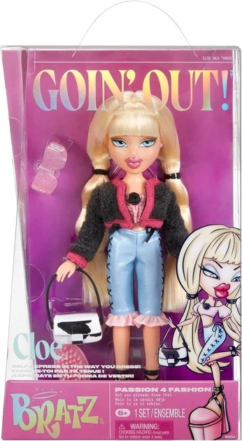 Лялька Bratz Goin' Out! Cloe Братц Хлоя Fashion Doll with Accessories мода та стиль (524199)