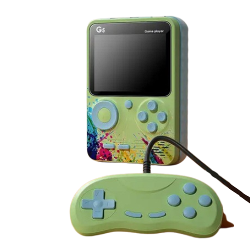 Консоль портативная игровая G5S с джойстиком Green