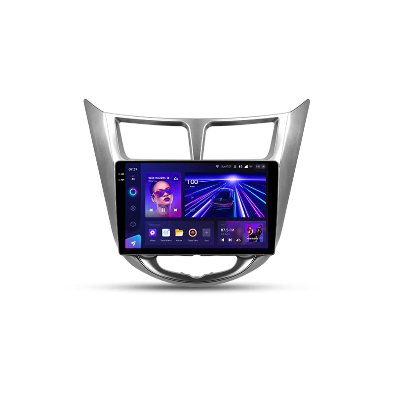 Автомагнітола штатна Teyes для Hyundai Solaris 1/ACCENT 2010-2016 Android CC3 2K 6/128G Wi-Fi/4G