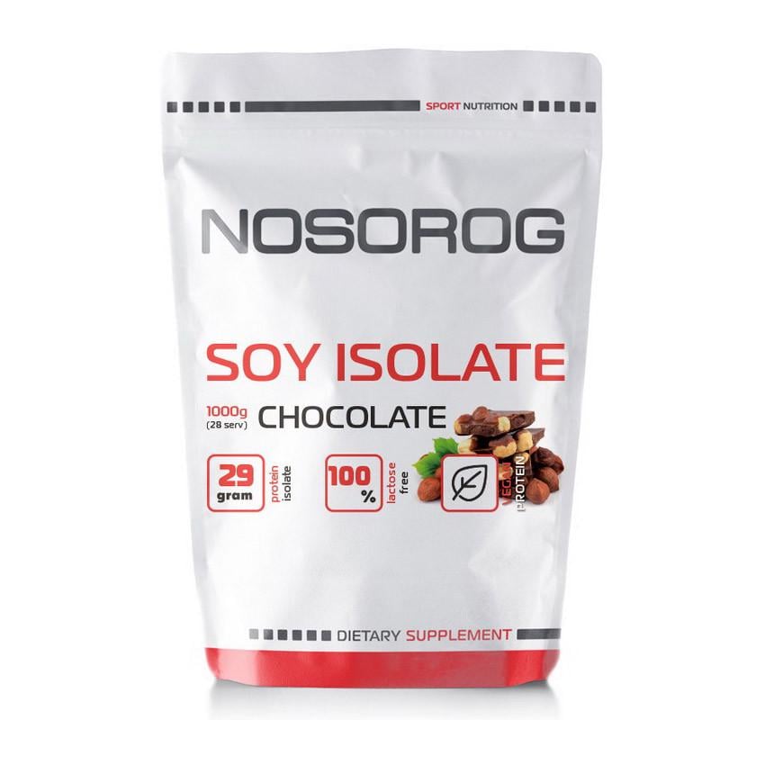 Протеїн соєвий Nosorog Soy Isolate шоколад 1 кг (10013-01)