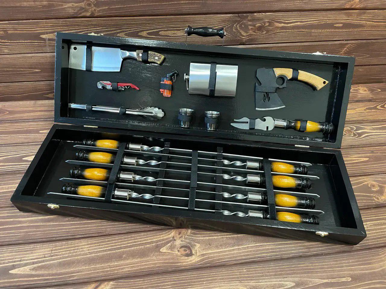 Набір шампурів Пікнік 5 у кейсі (10640742)