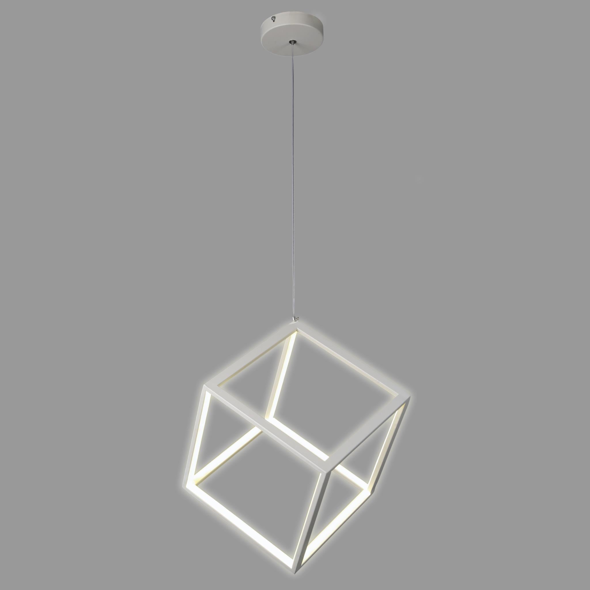 Люстра Cube 25 см Белый