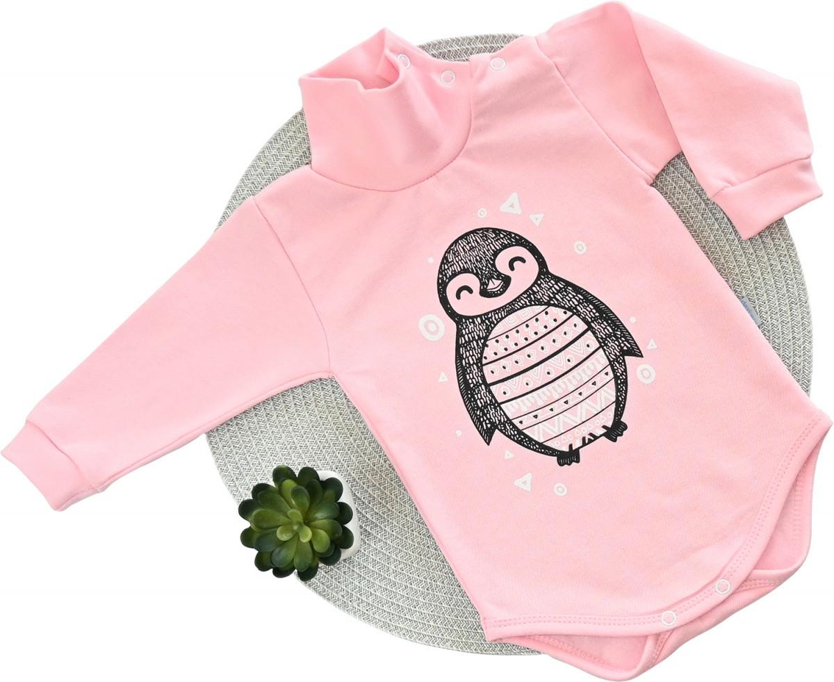Боди Dexter's Пингвин 68 см Розовый