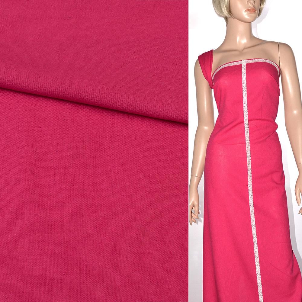 Тканина льон ширина 140 см Рожевий (12646.027) - фото 2 Тканина льон ширина 140 см Рожевий (12646.027) - фото 2