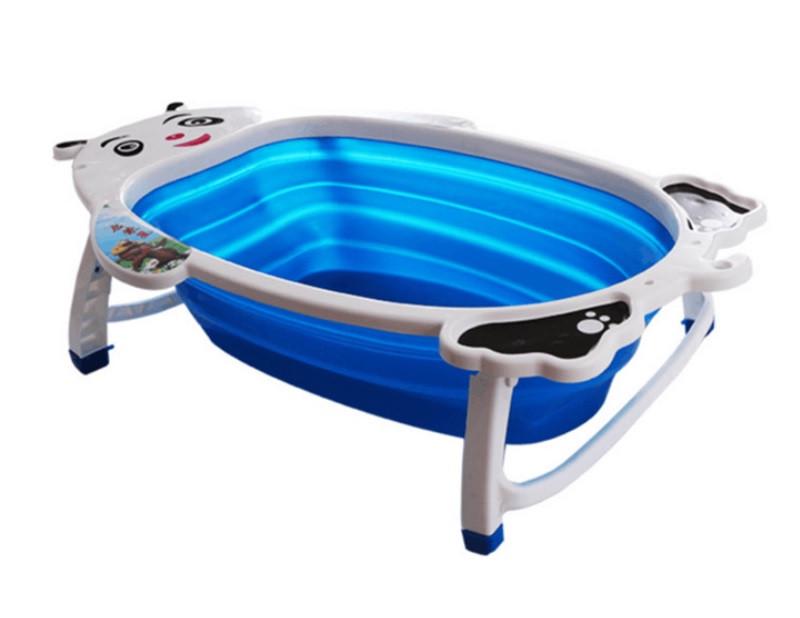 Ванночка складная Babyip Baby Happy Bathing для младенцев Синий (SUN4464) Ванночка складная Babyip Baby Happy Bathing для младенцев Синий (SUN4464)