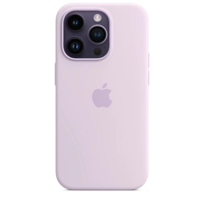 Чехол Silicone Case with MagSafe iPhone 14 Pro Lilac