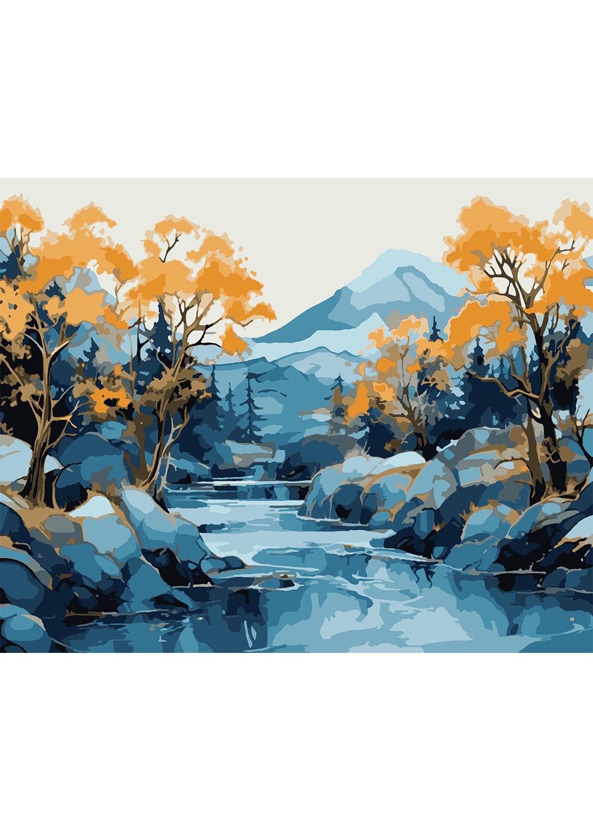 Картина по номерам Santi Горы 40х50 см (954752)