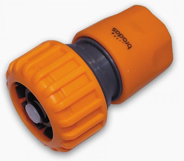 Коннектор Bradas Line Stop 3/4" Gold (29380)