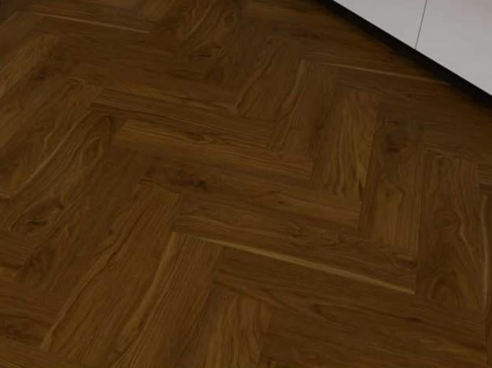 Пол виниловый Vinilam Parquet Herringbone английская елка 2,5 мм Орех Американский (WF0830)