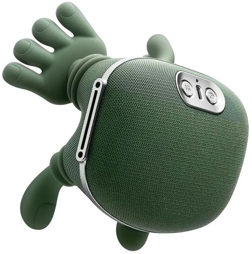 Электромассажер для шеи и плеч RIAS SO с инфракрасным прогревом USB Green (3_07850)