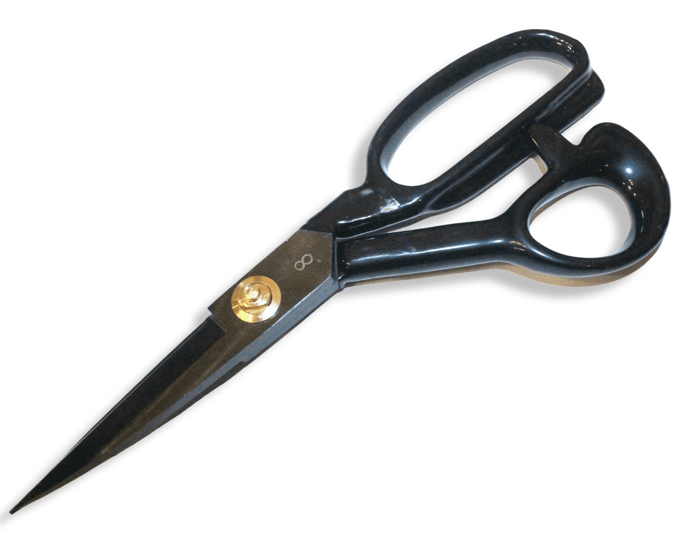 Ножницы портняжные №8 22 см/8 см Черный