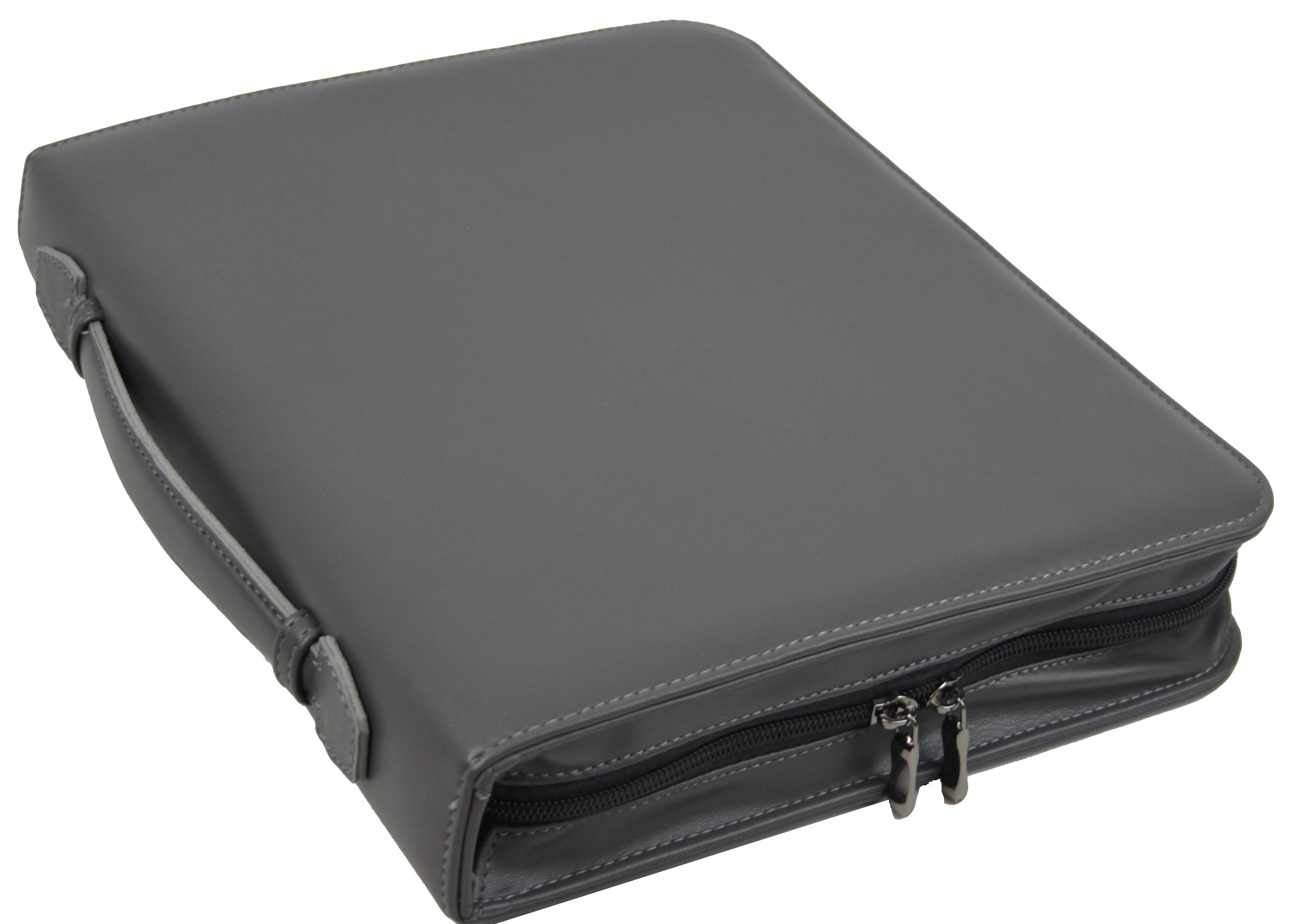 Папка деловая Portfolio из искусственной кожи А4 Серый (Port1009 grey)