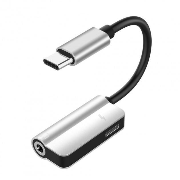 Переходник Alitek USB Type-C/3,5 мм + USB Type-C с зарядкой (1134294660) Переходник Alitek USB Type-C/3,5 мм + USB Type-C с зарядкой (1134294660)