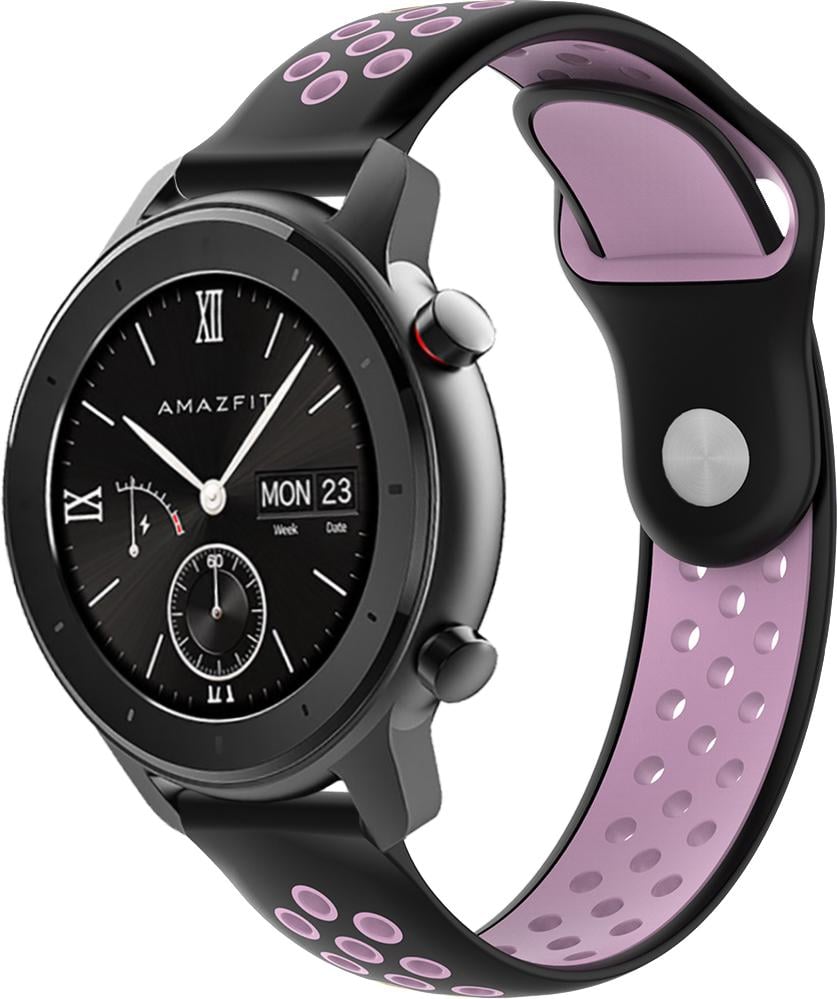 Ремешок Sport для Amazfit GTR 42 мм Pink Black (23037-49)
