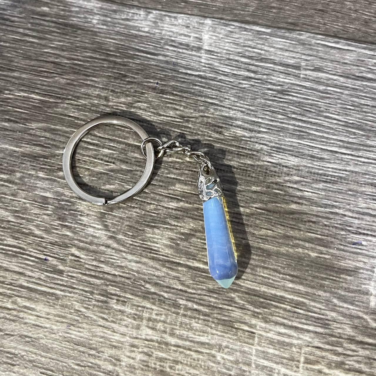 ᐉ Кулон с натуральным лунным камнем шестигранник пирамидальной формы на ...