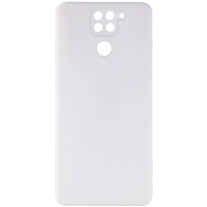Противоударный силиконовый чехол Candy Full Camera для Xiaomi Redmi Note 9 / Redmi 10X Белый