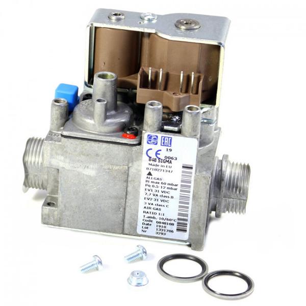 Газовый клапан Sit Sigma 848 0.848.108 для конденсационного котла Junkers/Bosch Condens 5000/7000 8718221347 (00000058828)