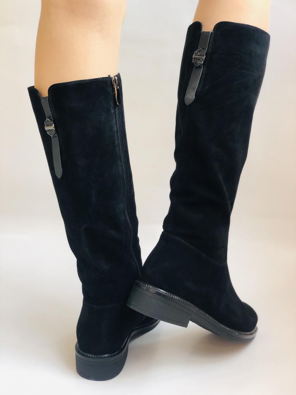 Сапоги женские зимние Molka р. 39 25,0 см Черный (2324) - фото 8