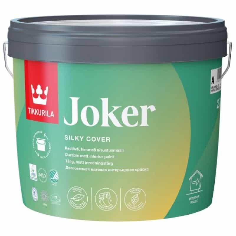 Фарба інтер'єрна Tikkurila Joker базаA 9 л (29-1338-2432) Фарба інтер'єрна Tikkurila Joker базаA 9 л (29-1338-2432)