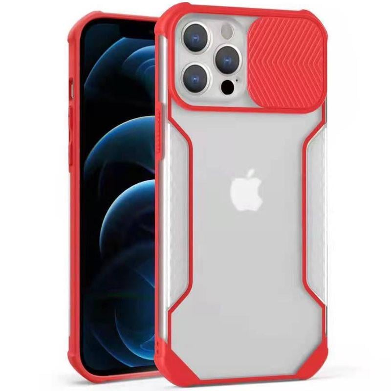 Чохол Camshield matte Ease TPU зі шторкою для Apple iPhone 11 Pro (5.8") Червоний - фото 1