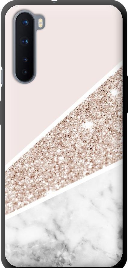 Чехол на OnePlus Nord Пастельный мрамор (4342b-2046-42517)