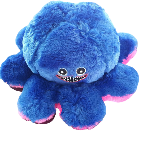 Мягкая игрушка Осьминог оборотень Хаги Ваги 30 см (10594)