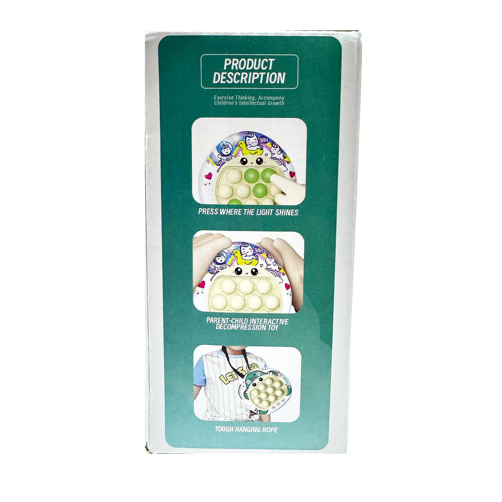 Интерактивная игрушка Quick Push Game Pop It Cute Unicorn 200 уровней - фото 4 Интерактивная игрушка Quick Push Game Pop It Cute Unicorn 200 уровней - фото 4